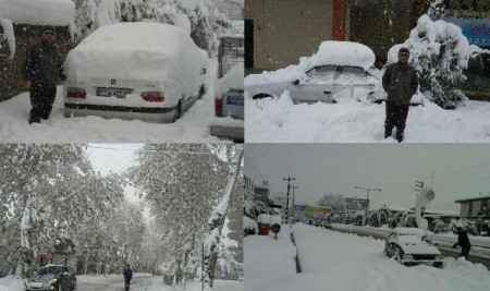 رکورد حداقل دمای آذرماه امسال در مازندران شکسته شد 